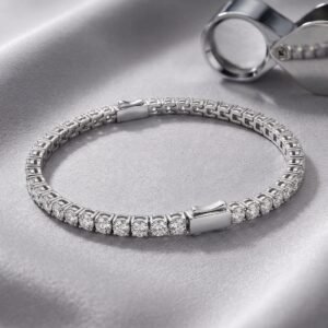 3mm Silver Tennis Bracelet for everyday elegance