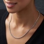 Silver Micro Cuban Chain handcrafted from premium materials