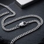 Silver Micro Cuban Chain luxury jewelry accessory