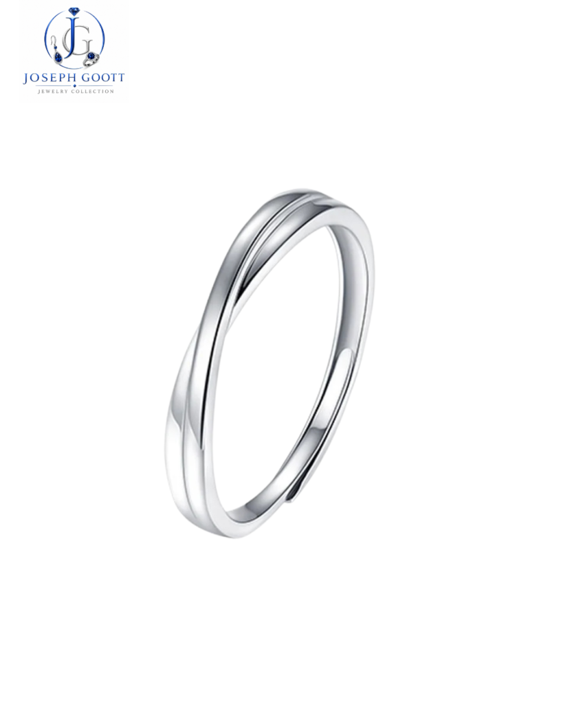 Joseph Goott adjustable wedding style couple rings